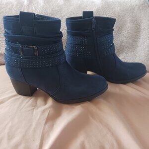 (6.5) VJH Comfort Women's Mid Calf Boots